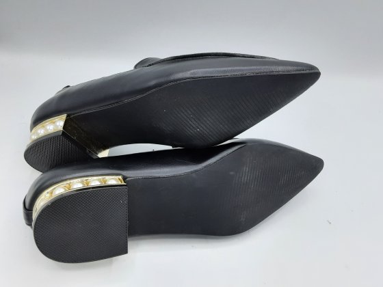 Mocassins JF noirs de seconde main