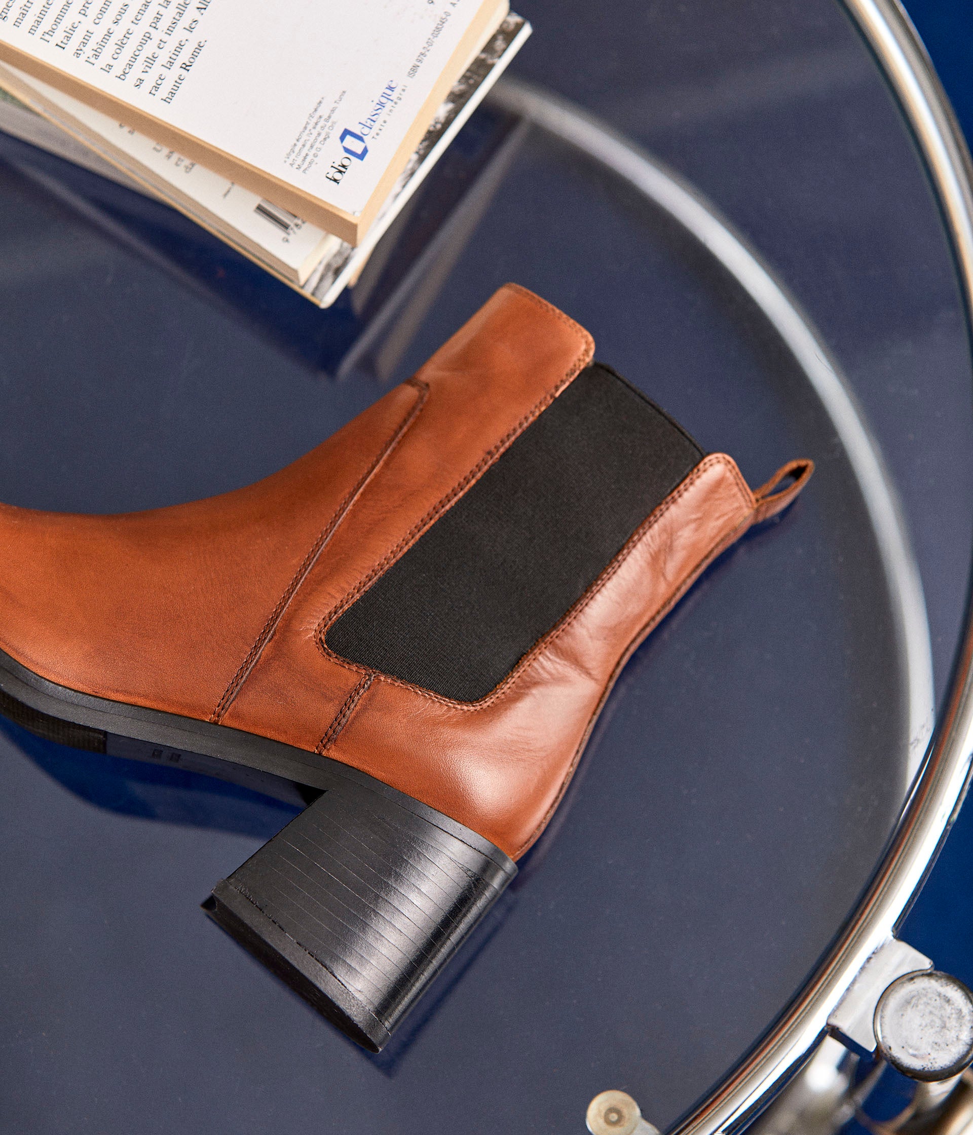 BOOTS CORALIE COGNAC