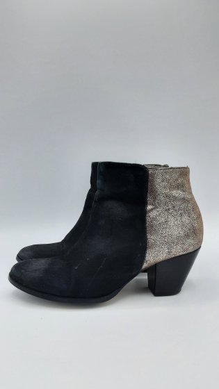 Bottines noires de seconde mains