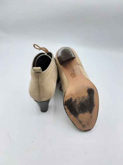 Bottines SAN MARINA beiges de seconde main