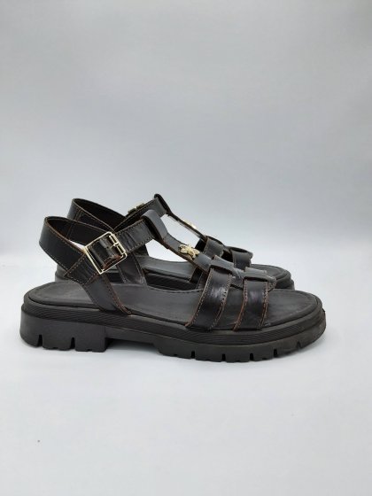 Sandales marrons de seconde main