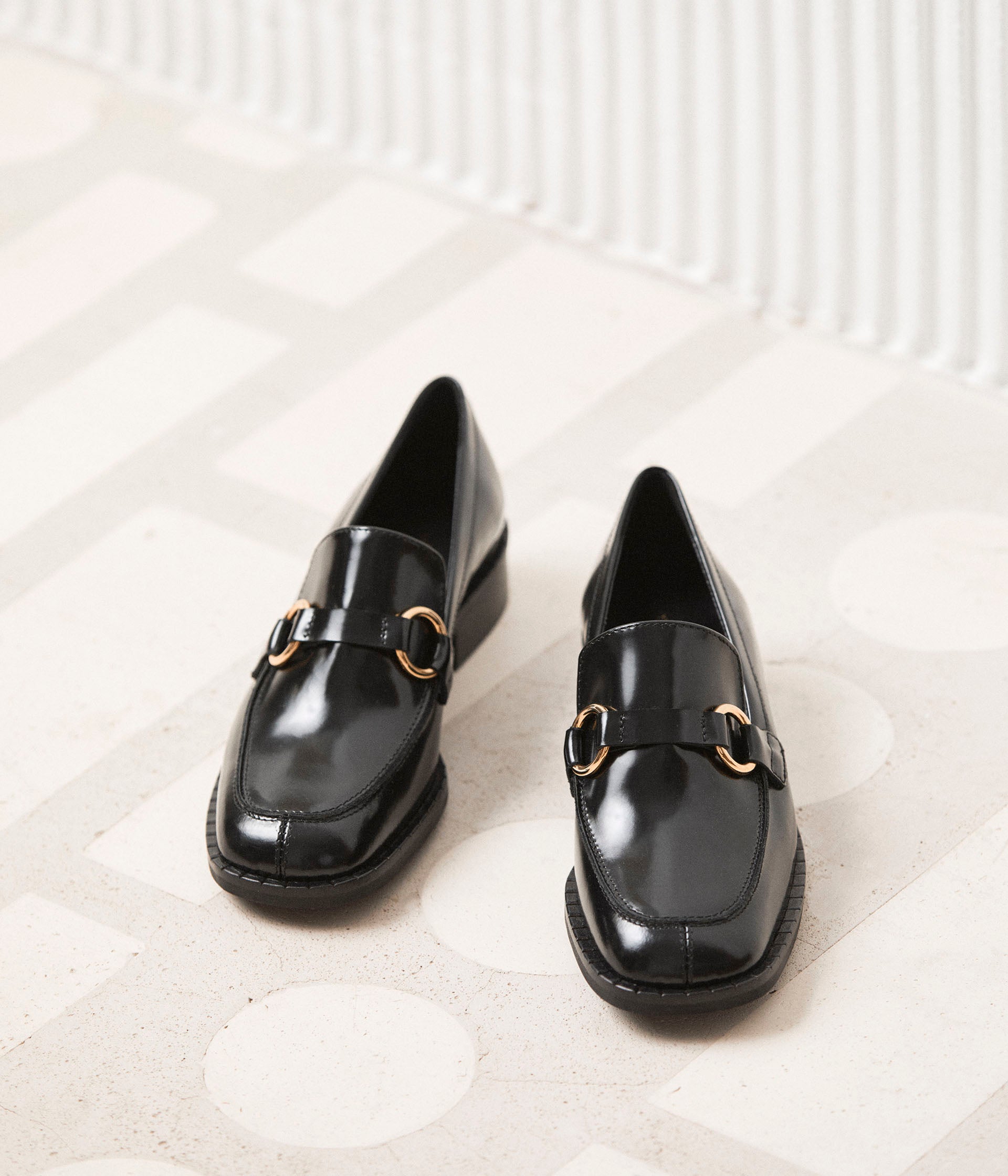 MOCASSIN CAPUCINE NOIR