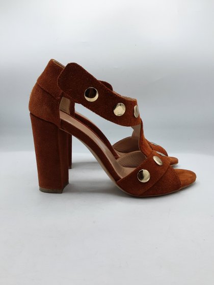 Sandales  à talons SINEQUANONE terracotta de seconde main