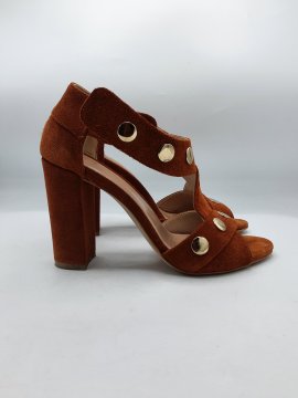 Sandales  à talons SINEQUANONE terracotta de seconde main
