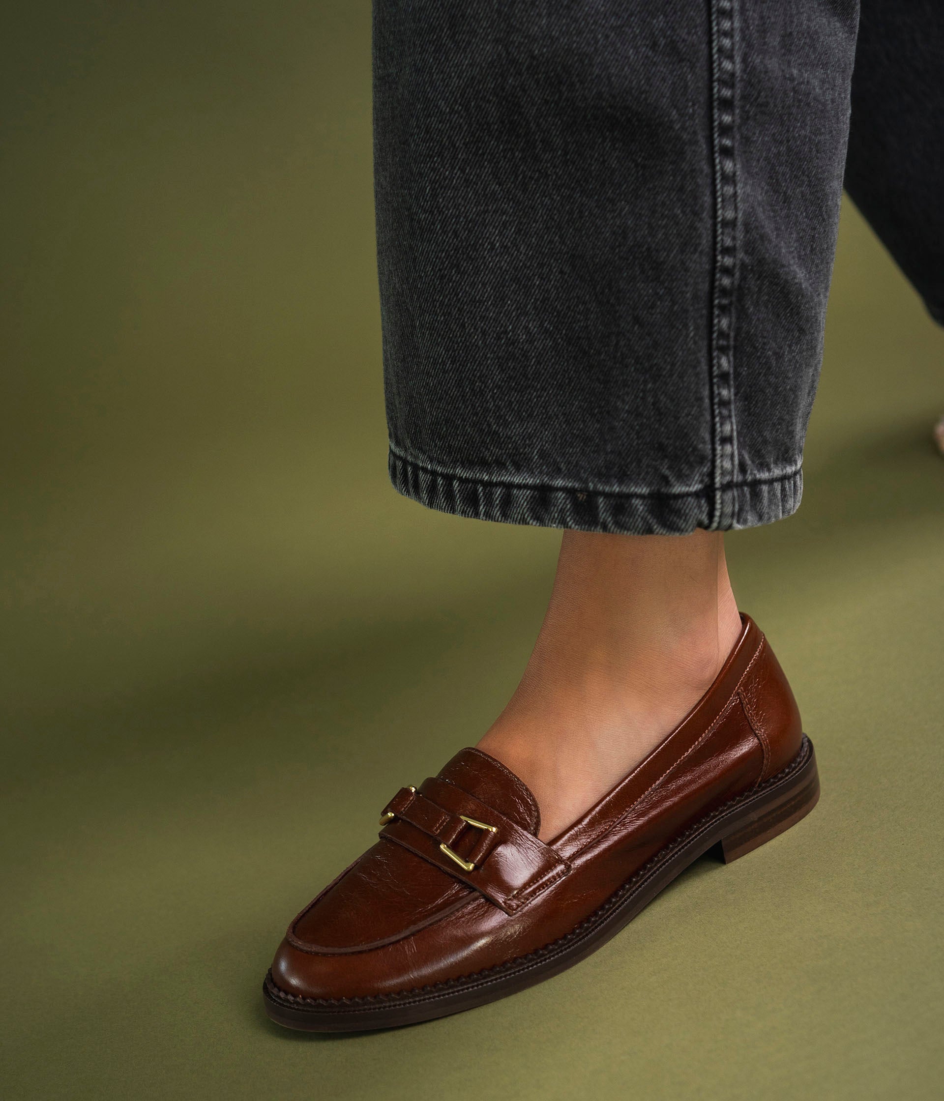 MOCASSIN ALANNA COGNAC VINTAGE