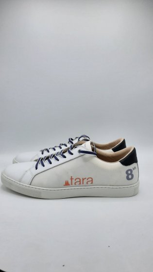 Baskets basses blanches
