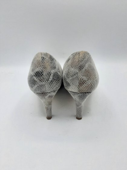 Escarpin Python gris de seconde main