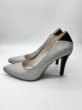 Escarpins gris de seconde main