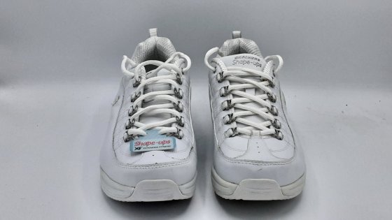 Baskets skechers shape ups blanche
