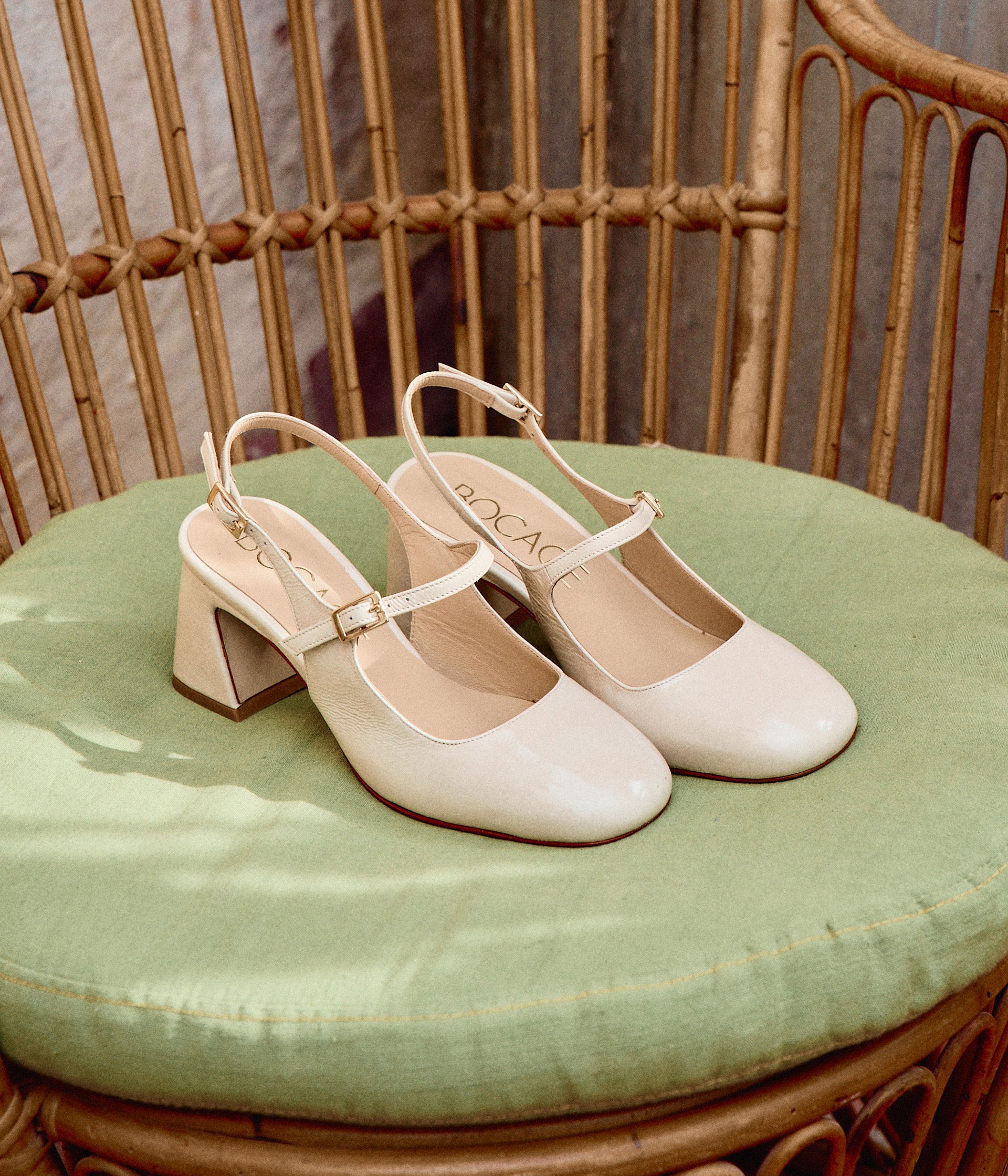 SLINGBACK DAISY OFF WHITE