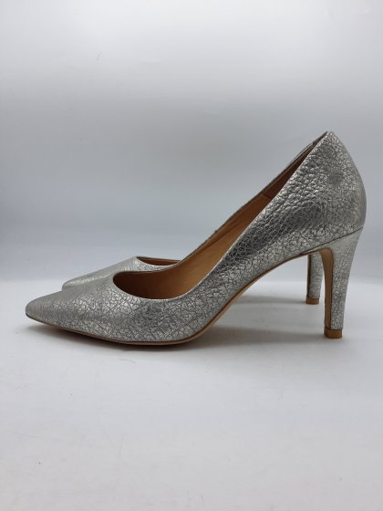 Escarpins PERLATO silver de seconed main
