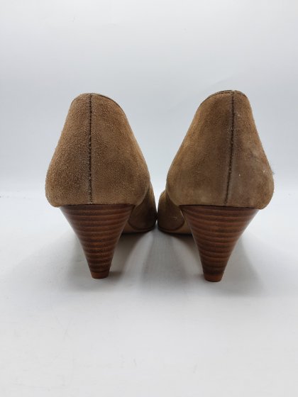 Open-toe ENZO VERSINI taupes de seconde main