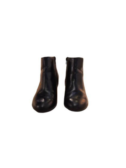 Bottines à talons noires de seconde main