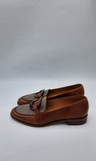 Mocassins Bocage marron de seconde main