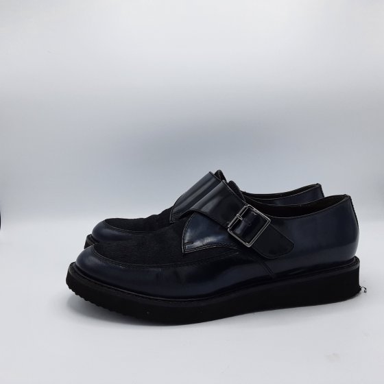 Derby bleu marine Bocage
