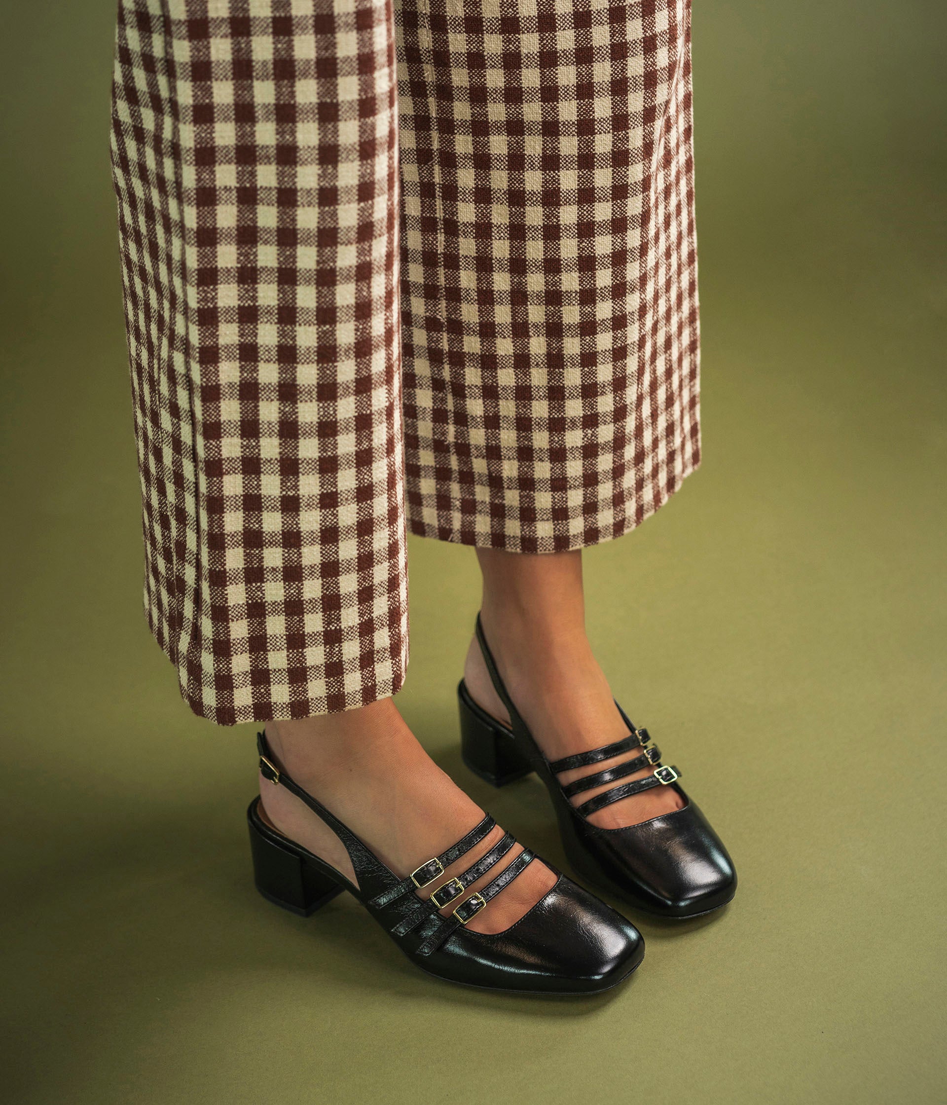 SLINGBACK DEMI NOIR