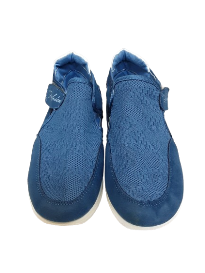 Basket à velcro bleu ciel - T37 de seconde main