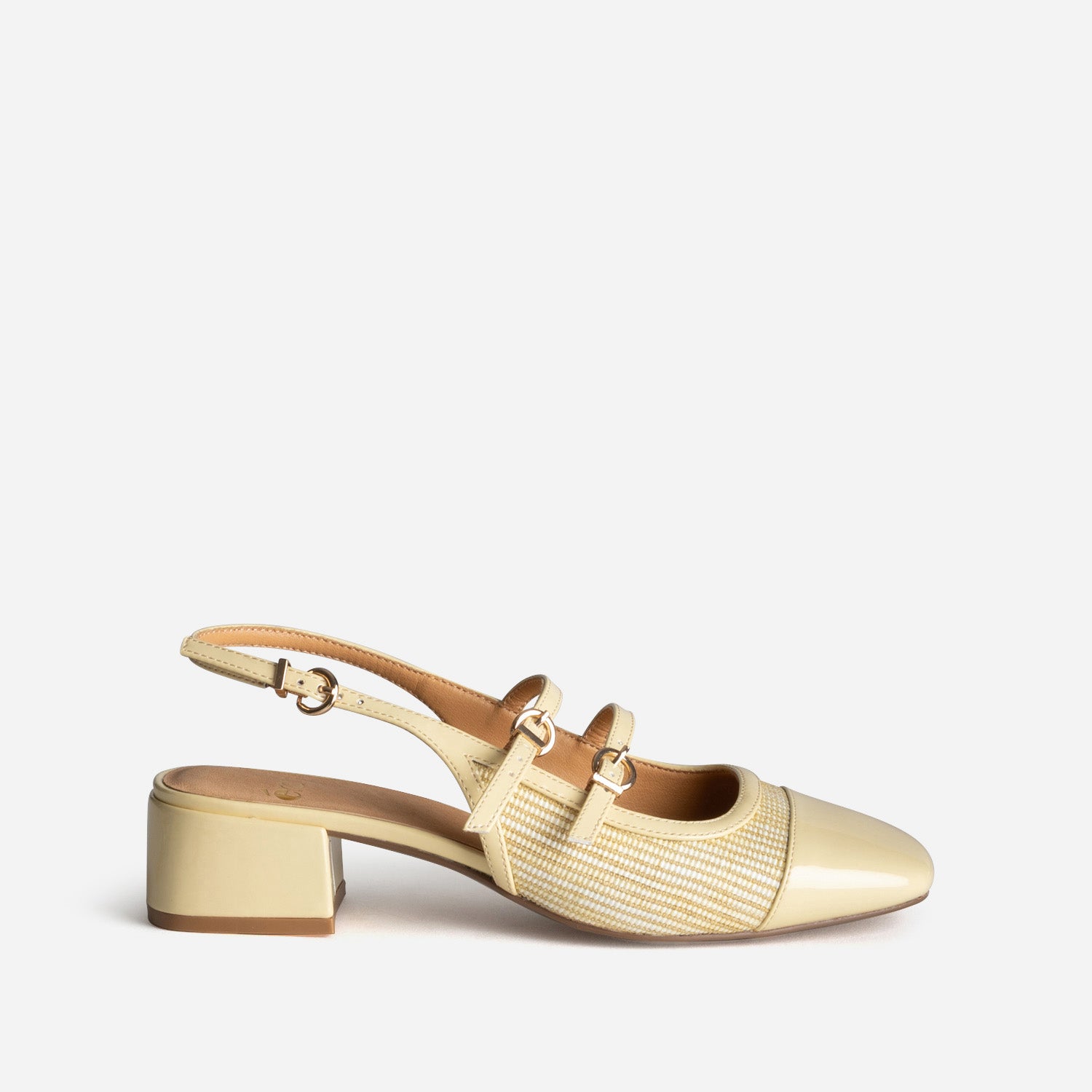 SLINGBACK ANGELICA JAUNE