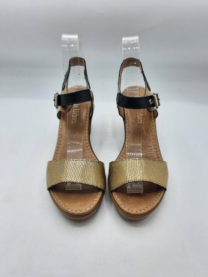 Sandales à talons PAULA URBAN gold de seconde main
