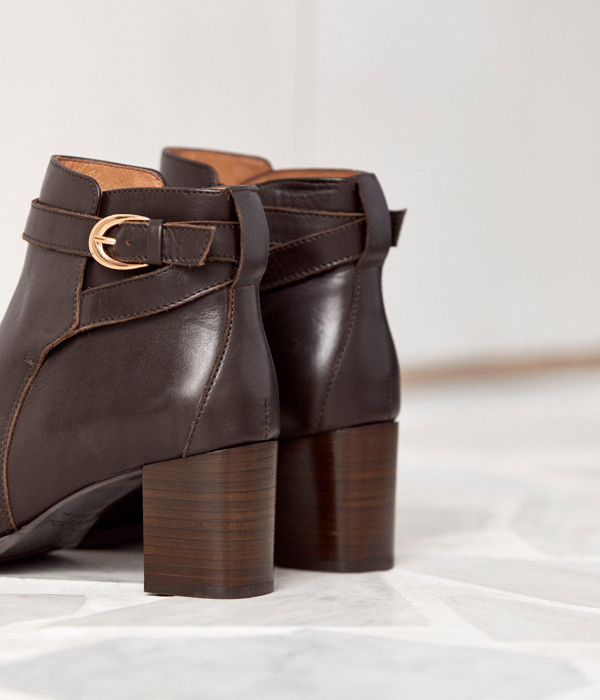 BOOTS MARCELLE MARRON