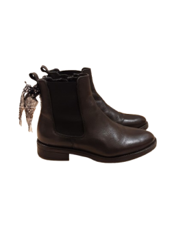 Bottines noires de seconde main