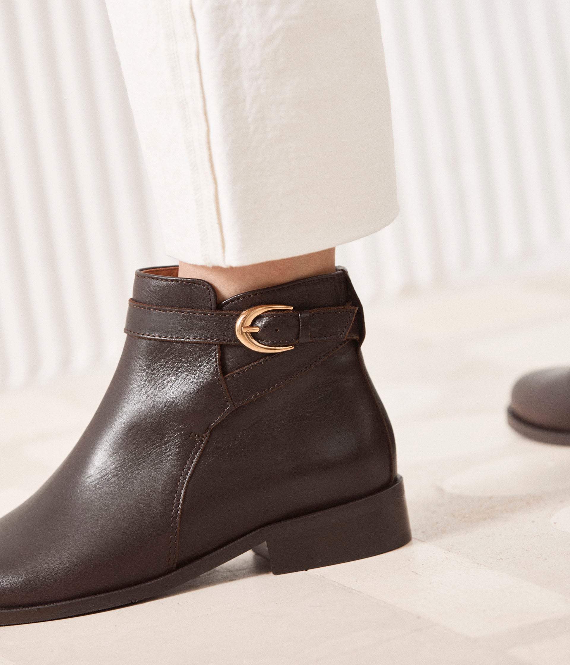 BOOTS SIMONE MARRON