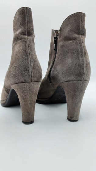 Bottines gris de seconde mains