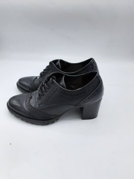 Derbies à talon Gémo noir de seconde main