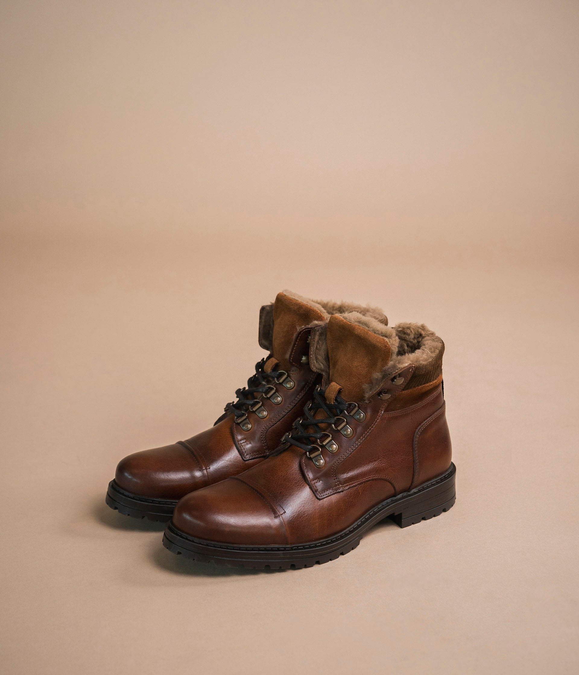 BOOTS TIBERE COGNAC