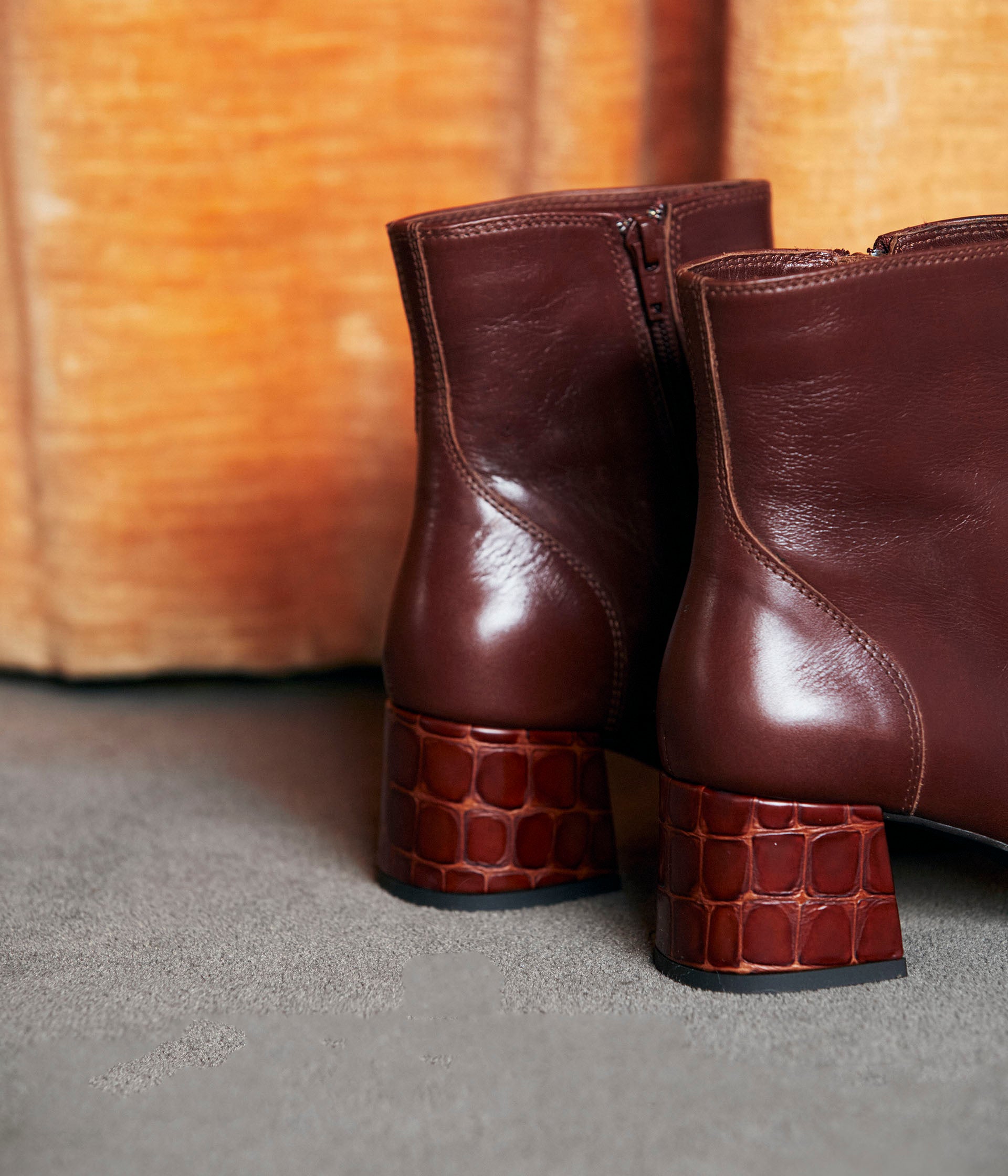 BOOTS JOSIE MARRON