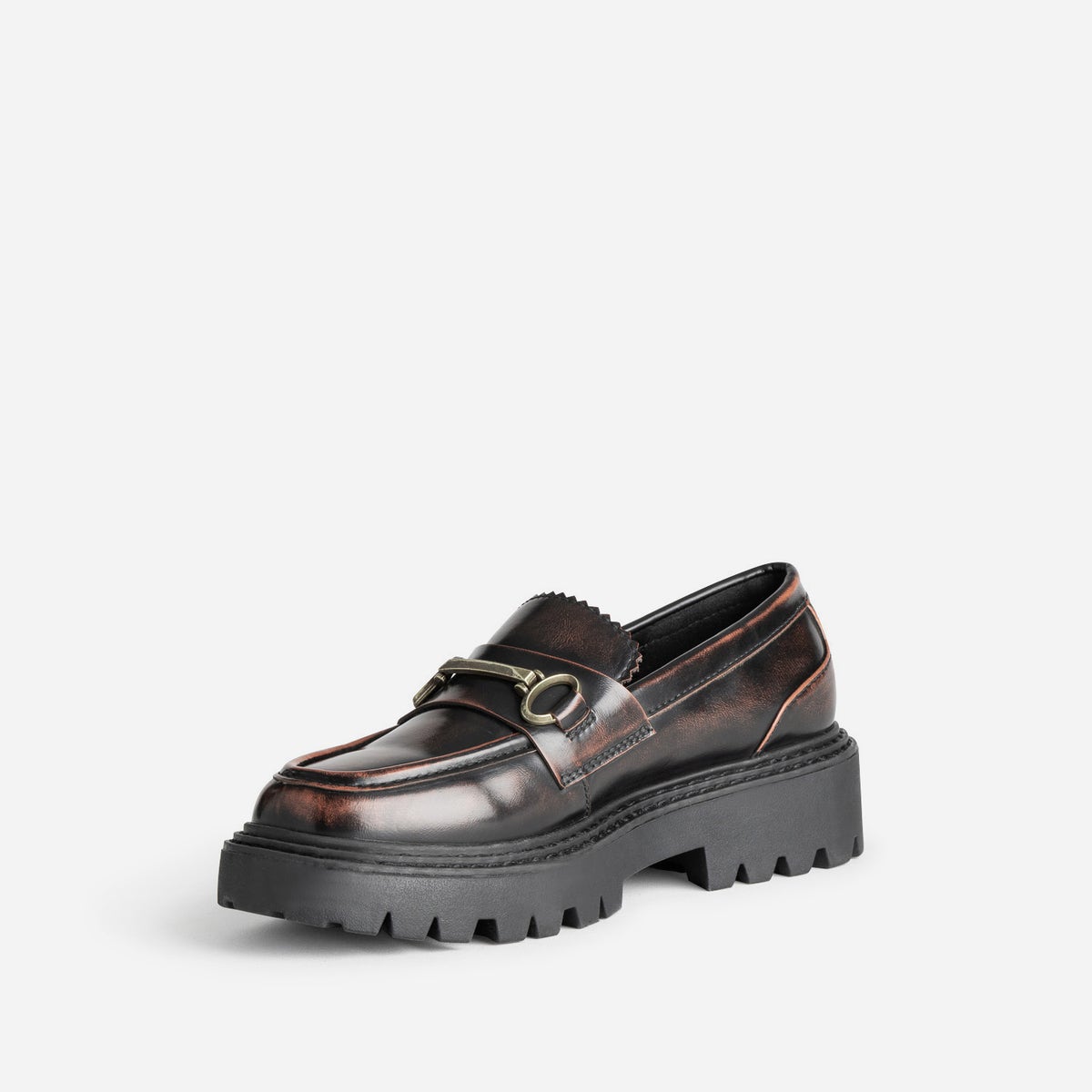 MOCASSIN GAMZE MARRON
