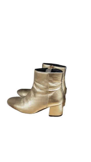 bottes cassis dorée