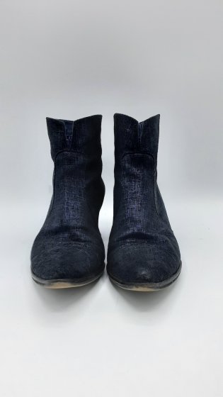 Bottines bleu de seconde mains
