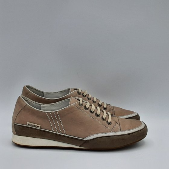 Baskets Mephisto taupe de seconde main