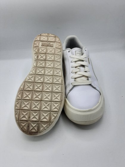 Sneakers Puma blanches de seconde main