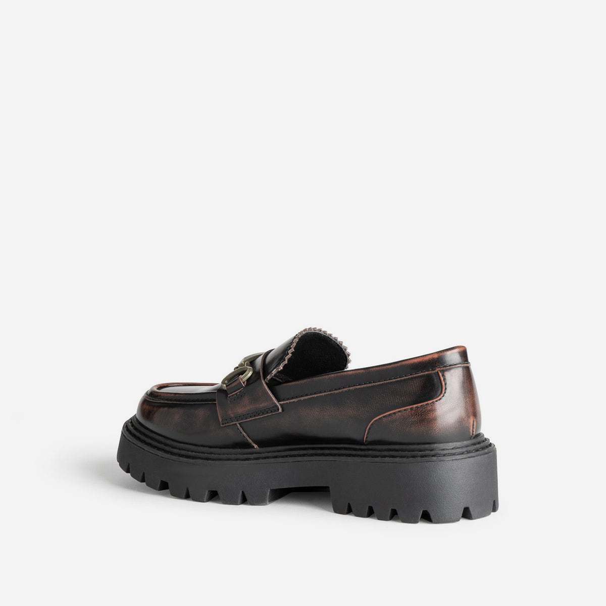 MOCASSIN GAMZE MARRON