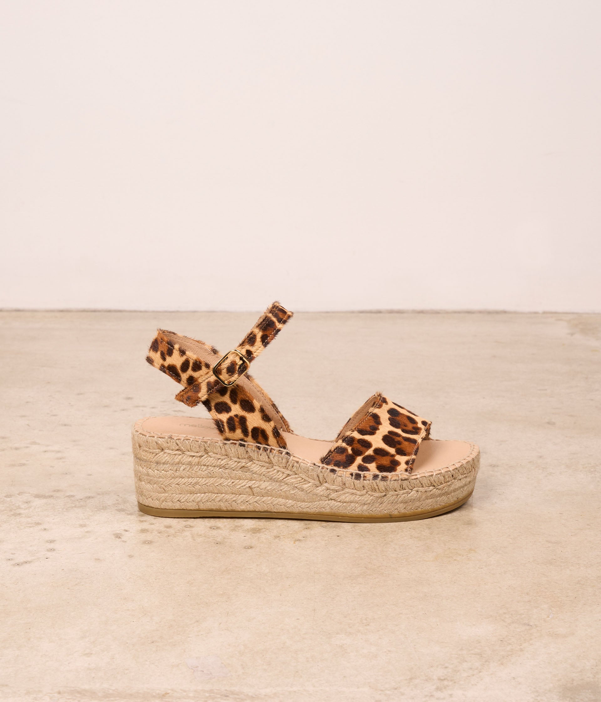 SANDALE À TALON IVANKA LEOPARD