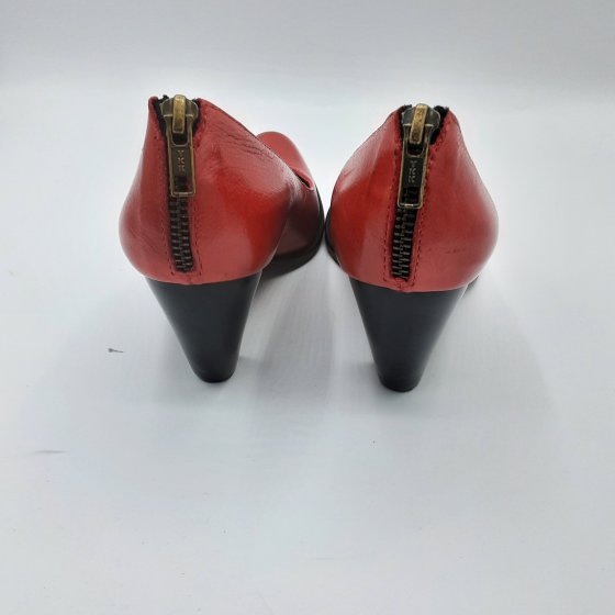 escarpin rouge de seconde main
