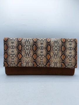 Pochette DE MARQUE INCONNUE camel de seconde main
