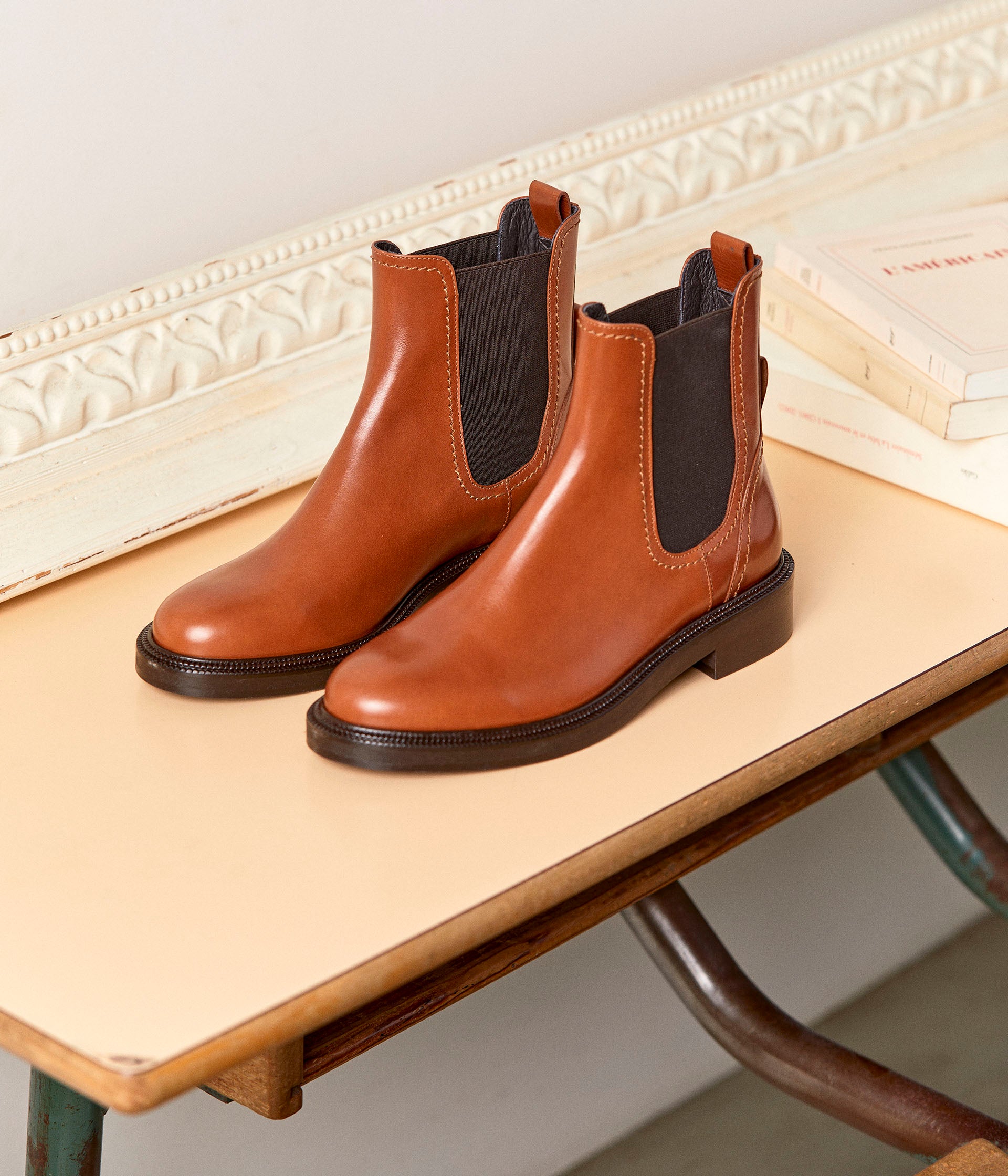 BOOTS BERENICE COGNAC