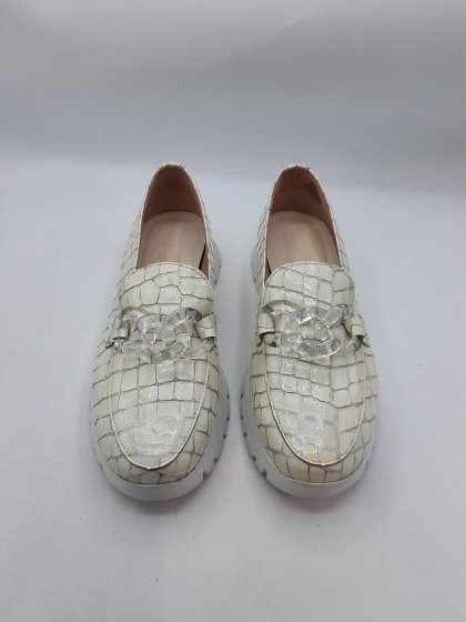 Mocassins WONDERS écrus de seconde main