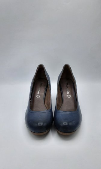 Escarpins Tamaris bleu de seconde main