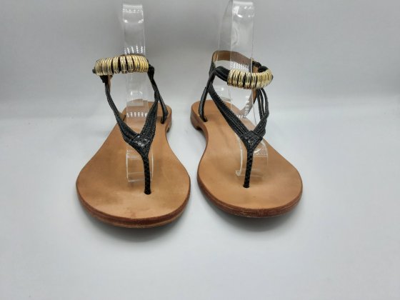 Sandales plates e seconde main
