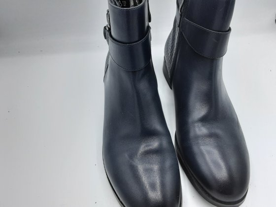 boots caprice bleu marine de seconde main