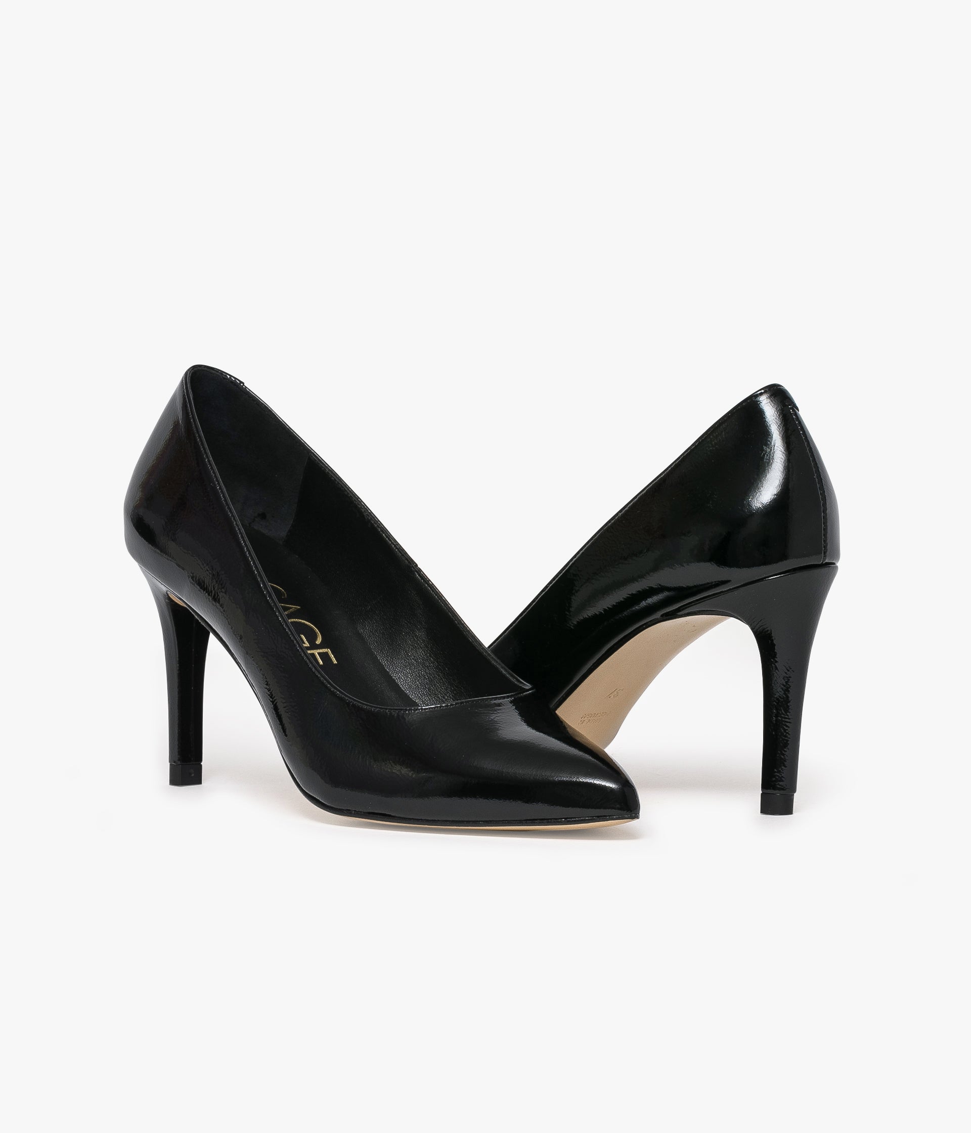 ESCARPIN ILDA NOIR VERNIS
