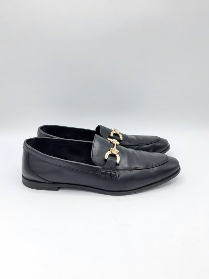 mocassins noir Zara de seconde main