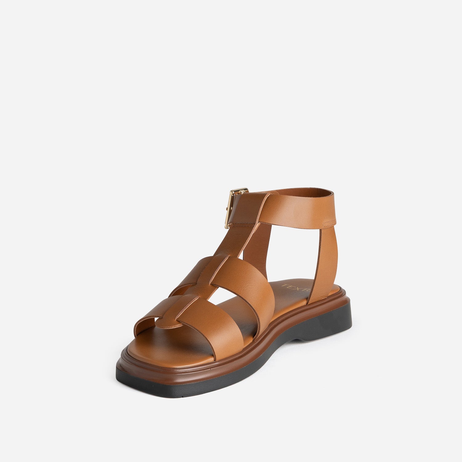 SANDALE SUZANNE COGNAC