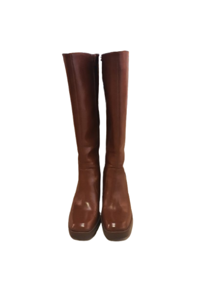 Bottes haute camel