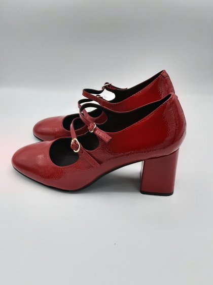 ESCARPIN ROUGE VERNIS
