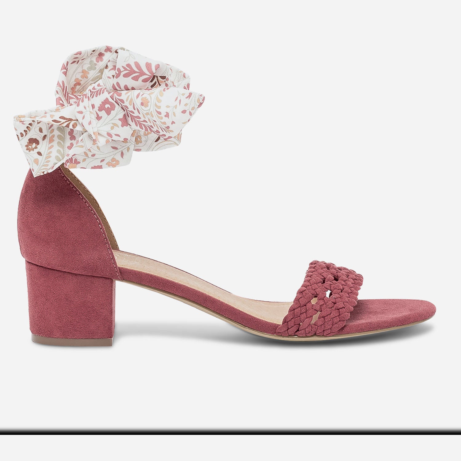 Sandales à talons HALSONA Rouge